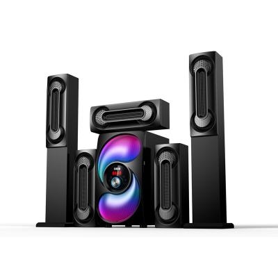 China Wireless system factory wholesale home theater 5.1 wireless speaker wooden home theater system for sale