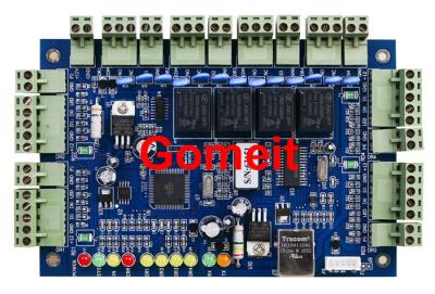 China Configuratiescherm Met vier deuren met 16 bits Één Manier TCP van de Deurtoegang/IP Kaartcapaciteit 20000 Kaarten Te koop