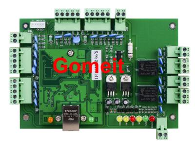 China Sistema bidireccional del control de acceso de la puerta del TCP/IP 2, 32 sistemas del control de acceso de la puerta del IP del BRAZO del pedazo en venta