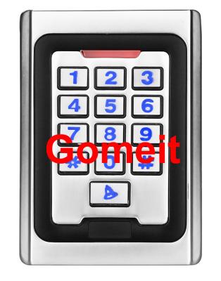 China Metal Keypad Stand Alone Proximity Card Reader , IP68 Waterproof Stand Alone Door Access for sale