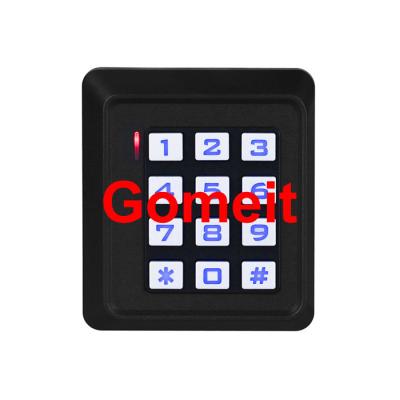 China Backlight plastic keypad Standalone RFID Access Control for sale