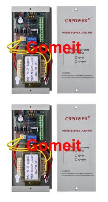 China 12VDC 3A Access Control Power Supply NC / NO / COM Output Long Service Life for sale