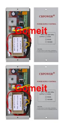 Cina protezione di cortocircuito di Porfermance dell'alimentazione elettrica del controllo di accesso di 12VDC 5A alta in vendita