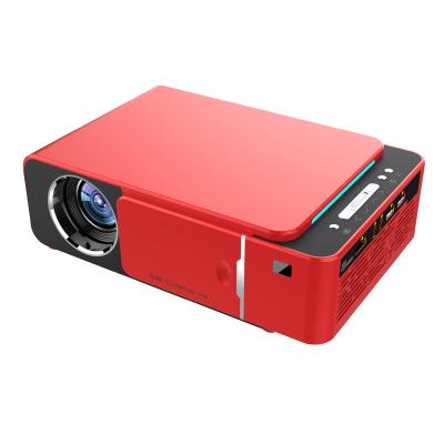 China Small Beamer 3500 Pico Best Seller Red Silver Portable 1280*720 Lumens 1280*720 Phone WIFI T6 Portable Projector Android 7.1 for sale