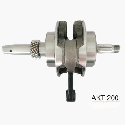 China Custom Forged Loncin AKT 200 Spare Parts AKT200 Crankshaft From China Steel Factory for sale