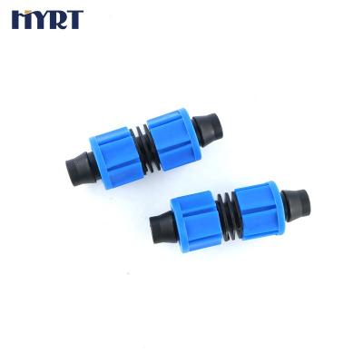 China Anti-stress 16mm drip irrigation connectors coupling for farm irrigation system for sale