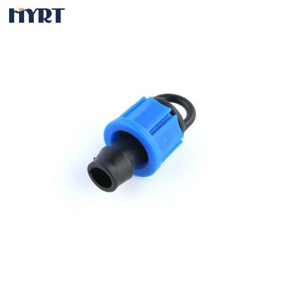 China Anti-stress 16mmdrip irrigation connectors plug agriculture water saving fast lock connector for sale