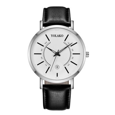 China 2021 New Simple Hot Selling Alarm Men's Belt YOLOKO Brand Men's Watch for sale