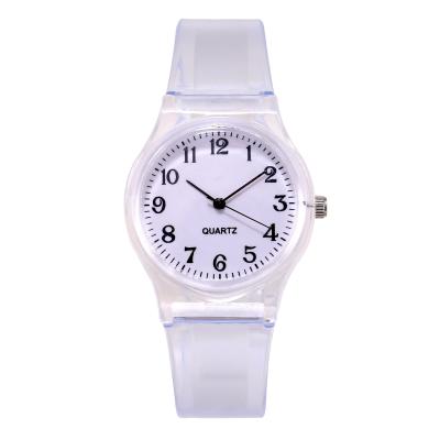 China Soft Strap Digital Display Small Dial Soft Dial Alarm QIANWEN Watch Supplier Silicone Fashion Quartz Watch for sale