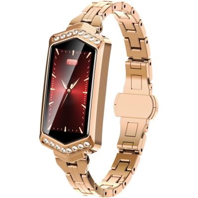 China 2021 New Sports Relojes Inteligentes Pedometer Health Time Function Woman Automatic Display Charging Date Smart Watch for sale