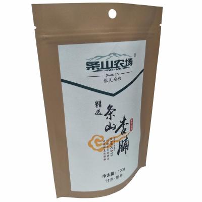 China Taobao China Supplier White Aseptic Kraft Paper Pouch Goji Berry Bag for sale