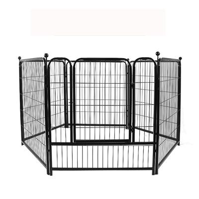 China Large Small Medium Foldable Pet Cage Manufacturer Breathable Stainless Steel Wholesale Metal Cheap Dog Fence for sale