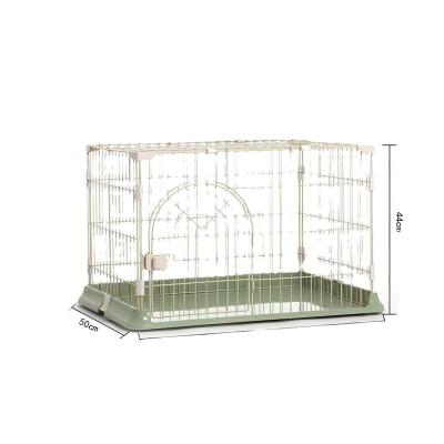 China Breathable Large Cat House Pet Cage Metal Material Three-Layer Cat Cage Wholesale Wire for sale