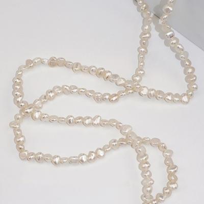 China CLASSIC Baroque Freshwater Pearl Necklaces Real Pearl Strands Pendant Necklace For Women for sale