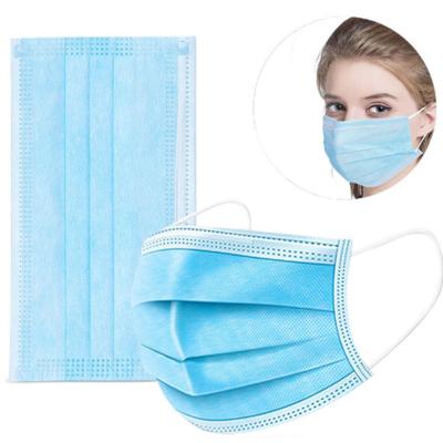 China QIBU Health Wholesale Stock OEM Waterproof Surgical Mask Disposable Nonwoven Medical Surgical Mask All Face Mask for sale