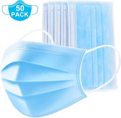 China Medical Care QIBU Manufacturer Supply Surgical 3 Ply Disposable Face Mask for sale