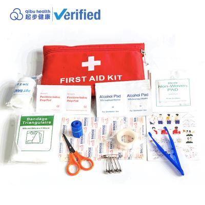 China Outdoor Home Using First Aid Kit First Aid Kit For Driving Traveling Outdoor Home Using Red Portable First Aid Kit With Contents for sale