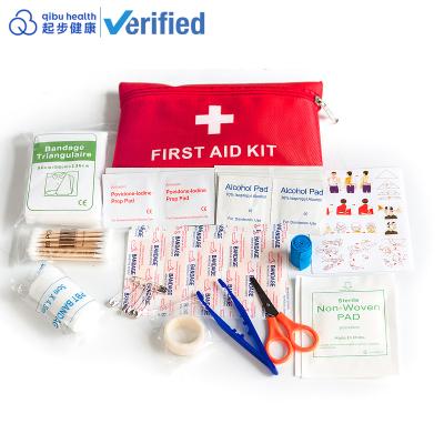 China Medical Portable First Aid Kit Bag Travel Survival Home Emergency Protective Health Care Kit Bag With Supplies for sale