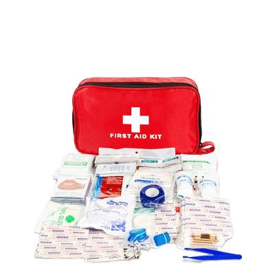 China Outdoor Camping First Aid Survival Kit Every-Ready Regulated Kitchen and Home First Aid Kit for Family for sale