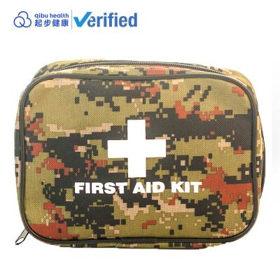 China First Aid Camping Equipment Waterproof Oxford Cloth Camouflage Mini First Aid Camping Kit With Suppliers for sale