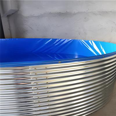 China Factory Easy Wholesale Agricultural Fish Pond Assembly Plastic Equipment 5000l Round Form Fish Farm Tank for sale