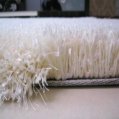 China Plain shaggy white beige grey colors China Made flooring rug carpet - look luxury  different size available for sale