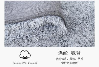 China HOT Plain Shaggy Classic/ fleeciness China Made flooring rug carpet grey - beige / brown 160x230cm/ 60x90cm 120x170cm for sale