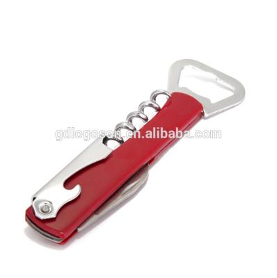 China Nickel Free Thicken Design Stainless Steel Red Wine Corkscrew Opener Premium Wooden Corkscrew Wine Openers for sale