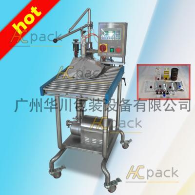 China Beverage China Supplier Manual Bag In Can Filling Machine For Grease for sale