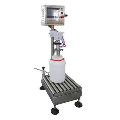 China Beverage weight single head semi-automatic syrup filler for sale