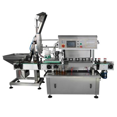 China Food Automatic Plastic Lid Capping Machine for sale