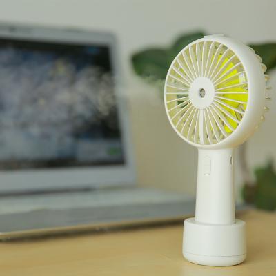 China Water Mist Fan 1200mah/2000mah/2500mah/3000mah Customized Portable Mini Fan USB Rechargeable Humidifier Fan For Outdoor for sale