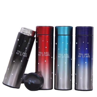 China New Arrival 304 Stainless Steel Vacuum Flask PORTABLE Deep Blue Thermal Mug 17oz Vacuum Flask Insulated Thermal Mug for sale