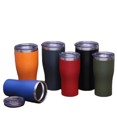 China Car Mug 30oz Stainless Steel Travel Tumbler Cups Stainless Steel Sport Viable Double Walled Insulated Water Bottle for sale