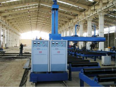 China Electro - Slag Box Beam Production Line Cantilever Type Nozzle Melt 0.55KW Motor Power for sale