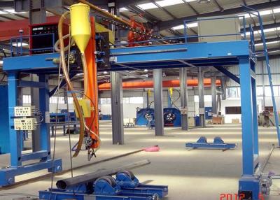 China Gantry Type Auto Light Pole Welding Machine For High Mast Main Motor Power 10KW for sale