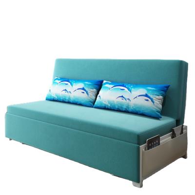 China Modern Living Room Upholstered Sofa Come Bed Wooden Home Furniture from China Foldable Manufacturer for sale