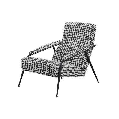 China Modular chrome leisure armchair modern public bedroom chairs villia lounge chair for sale