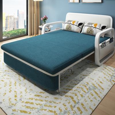 China Metal Folding Sofa Bed Fold Down Bed Foldable Fabric Sofa Cum Bed for sale