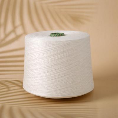 China Anti-Static Yarn Manufacture 28/2 51% High Quality Viscose 29% Pbt 20% Nylon High Elasticity Core Spun Raw Yarn for sale