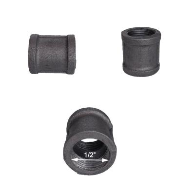 China Pipe Lines Connect Inch Gray Coupling, Malleable Iron 1/2 Pipe Fittings for sale