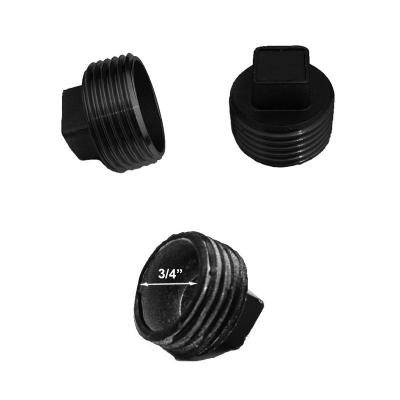 China Pipe Lines Connect 3/4 Inch Black Socket , Malleable Iron Pipe Fittings for sale