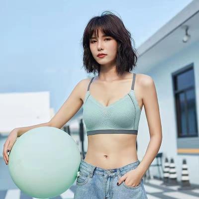 China High quality back push up bra high quality deep v neck closure ladies seamless bra one piece for sale