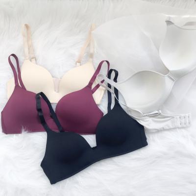 China Lowest Price Casual Daily Wireless Pump Bra Wear Girl Bras Teenager Stock Bra for sale