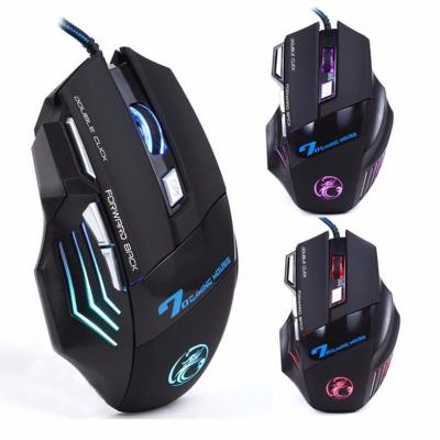 China 7 Breathing Mouse Mired 2019 Latest LED 7D USB Color Changeable Optical Gaming LED Mouse, Used For Laptop And Desktop USB Gaming Mouse for sale