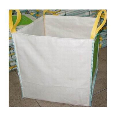 China Type A / Type B / Type C 4 loops woven jumbo fibc for construction and chemical 1000kg cement sling supplier super bag with duffle top for sale