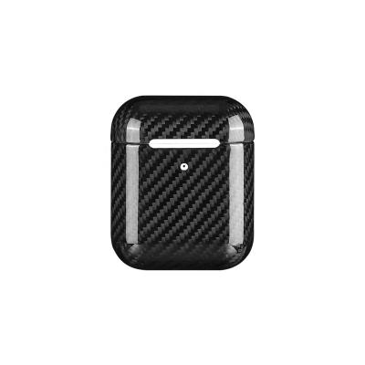 China Lightweight New Design Slim Carbon Fiber Protective Case For AirPods Case Earphone Case Cover for sale