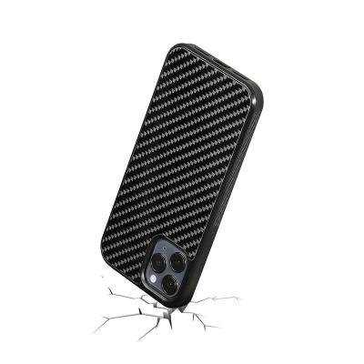 China Wholesale Anti-drop Real Carbon Fiber Supplier Cell Phone Accessories Case For Apple 12 Max Cover for sale