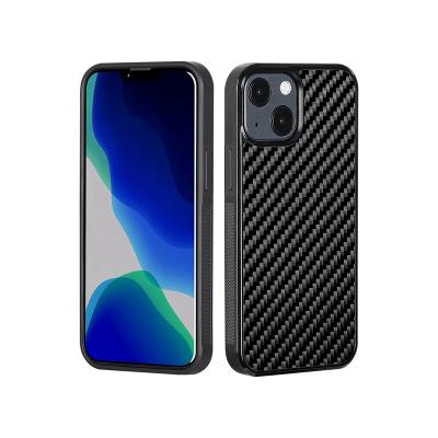 China Anti-drop for 13 13 pro mini shockproof slim cell phone case iPhone 13 accessories phone case real carbon fiber mobile for sale