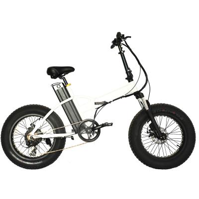 China Aluminum Alloy Folding Electric Bicycle 20 Inch Fat Tire 1000w Ebike 48v Electric Bike for sale